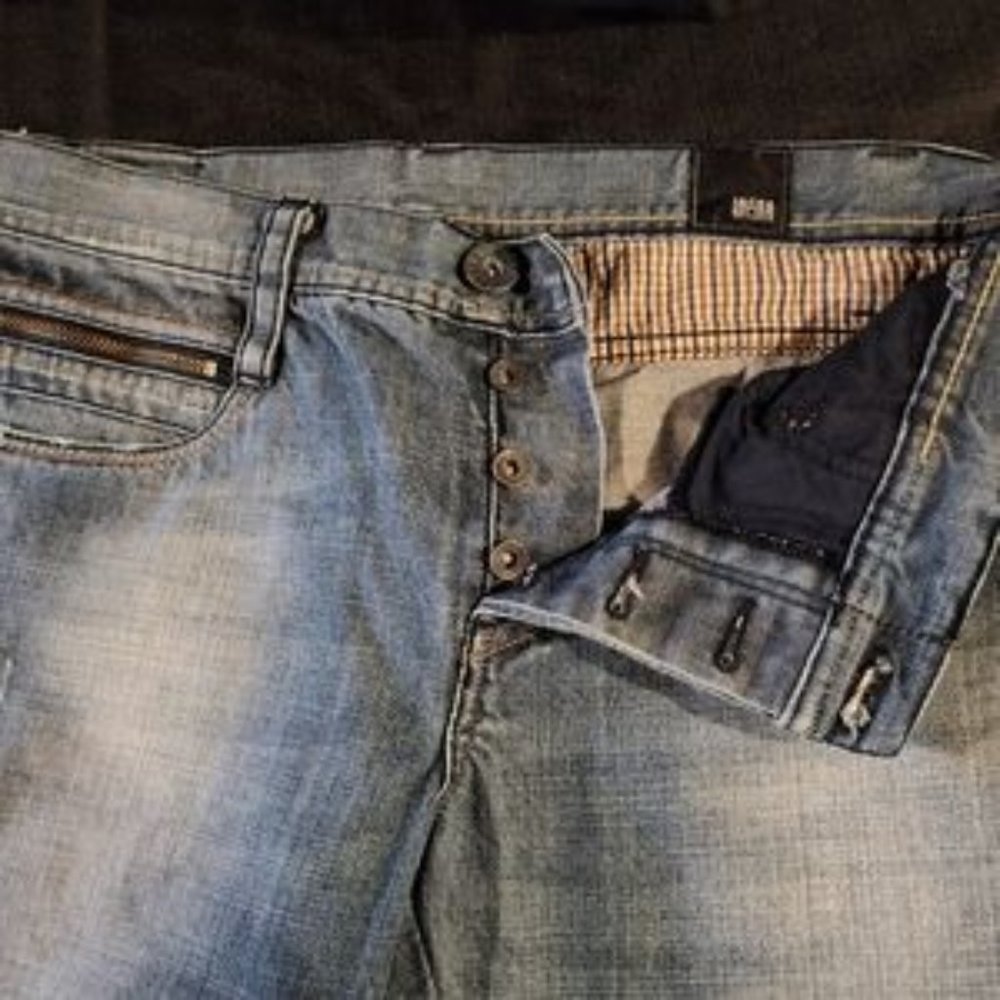 Jack & Jones button fly jeans